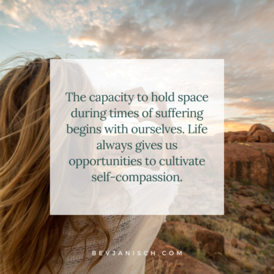 Self-compassion practices for times of stress and struggle.